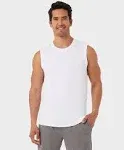 32 DEGREEES Men's Cool Classic Relaxed Tank | Anti-Odor | 4-Way Stretch | Moisture Wicking