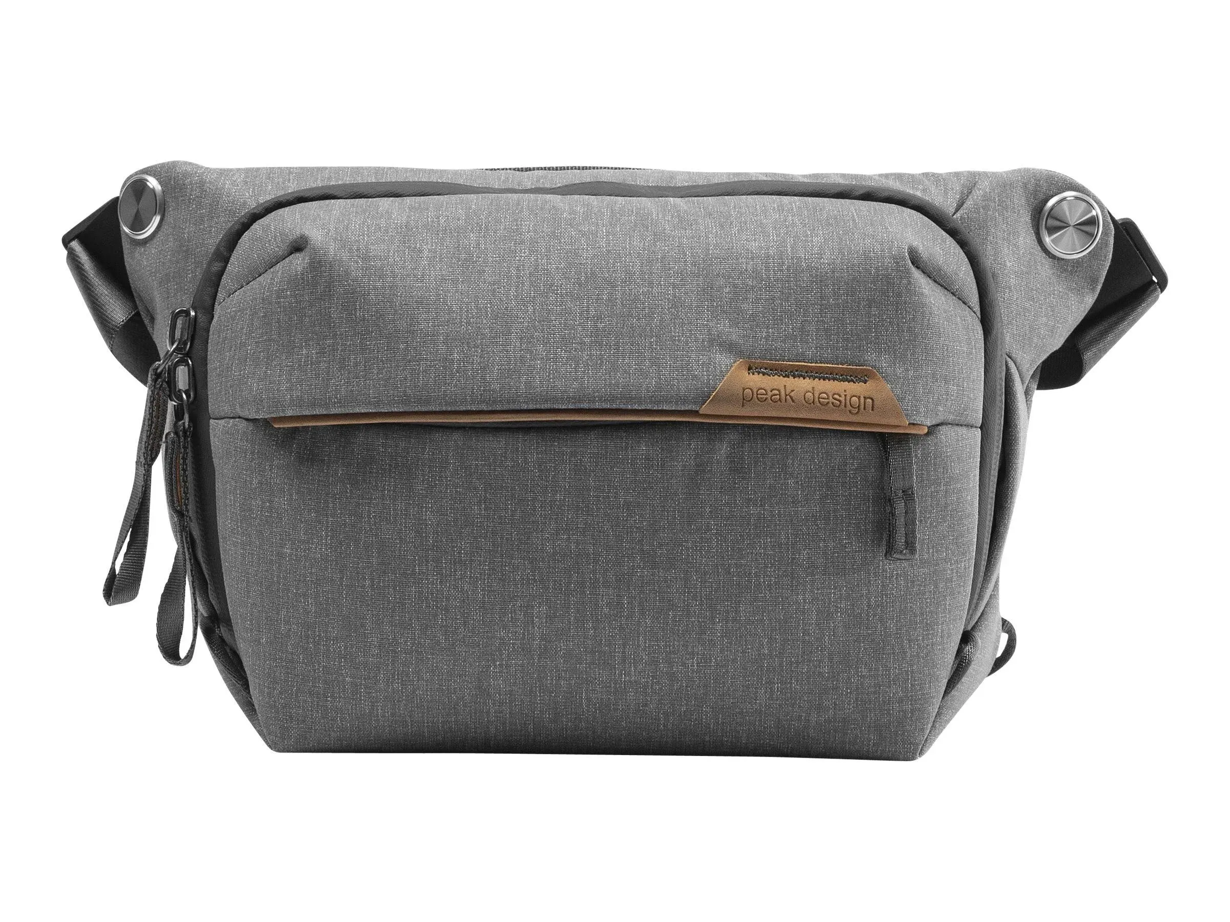 Peak Design Ash Gray Everyday Sling 3L Weatherproof Camera Bag w/Storage Pockets