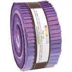 Robert Kaufman Kona Cotton Lavender Fields 40-Piece Cotton Fabric Roll