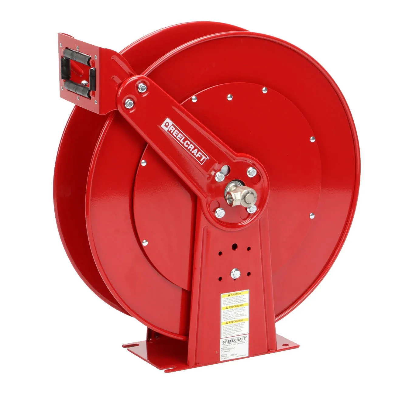 Reelcraft PW81000 OHP Series PW 3/8" x 100' Premium-Duty High Pressure Wash Hose Reel