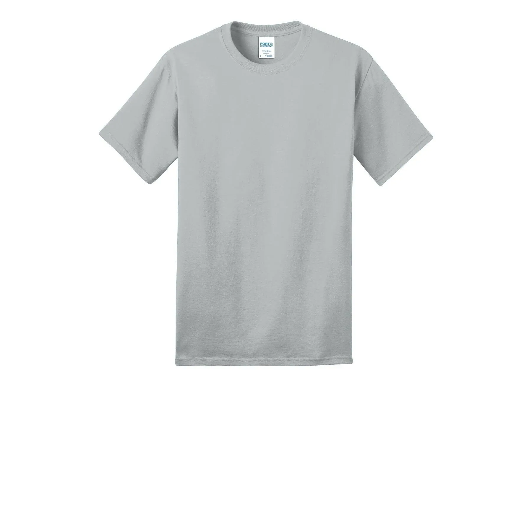 Port & Company PC150 Ring Spun Cotton Tee - Silver - L