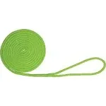 Extreme Max 3006.2445 BoatTector Double Braid Nylon Dock Line - 1/2" x 15', Neon Green