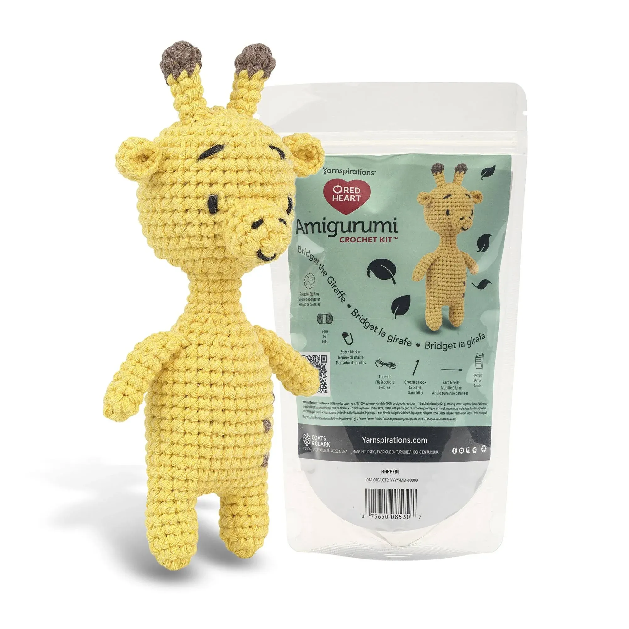 Red Heart Bridget The Giraffe Crochet Kit