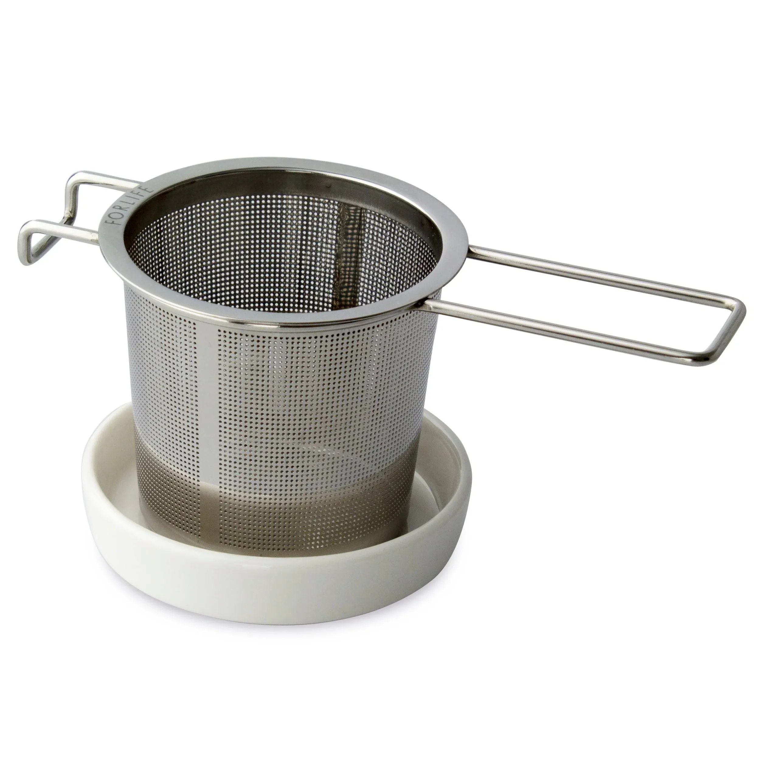 FORLIFE Extra-Fine Tea Infuser and Dish Set