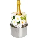 Ice Bucket Mold,Ice Mold Wine Bottle Chiller,Cocktail/Champagne Bucket Ice Mold, Flower/Fruits/Any Decoration to DIY Your Bucket Ice Mold For Thanksgiving/Halloween,Beautiful&Creative