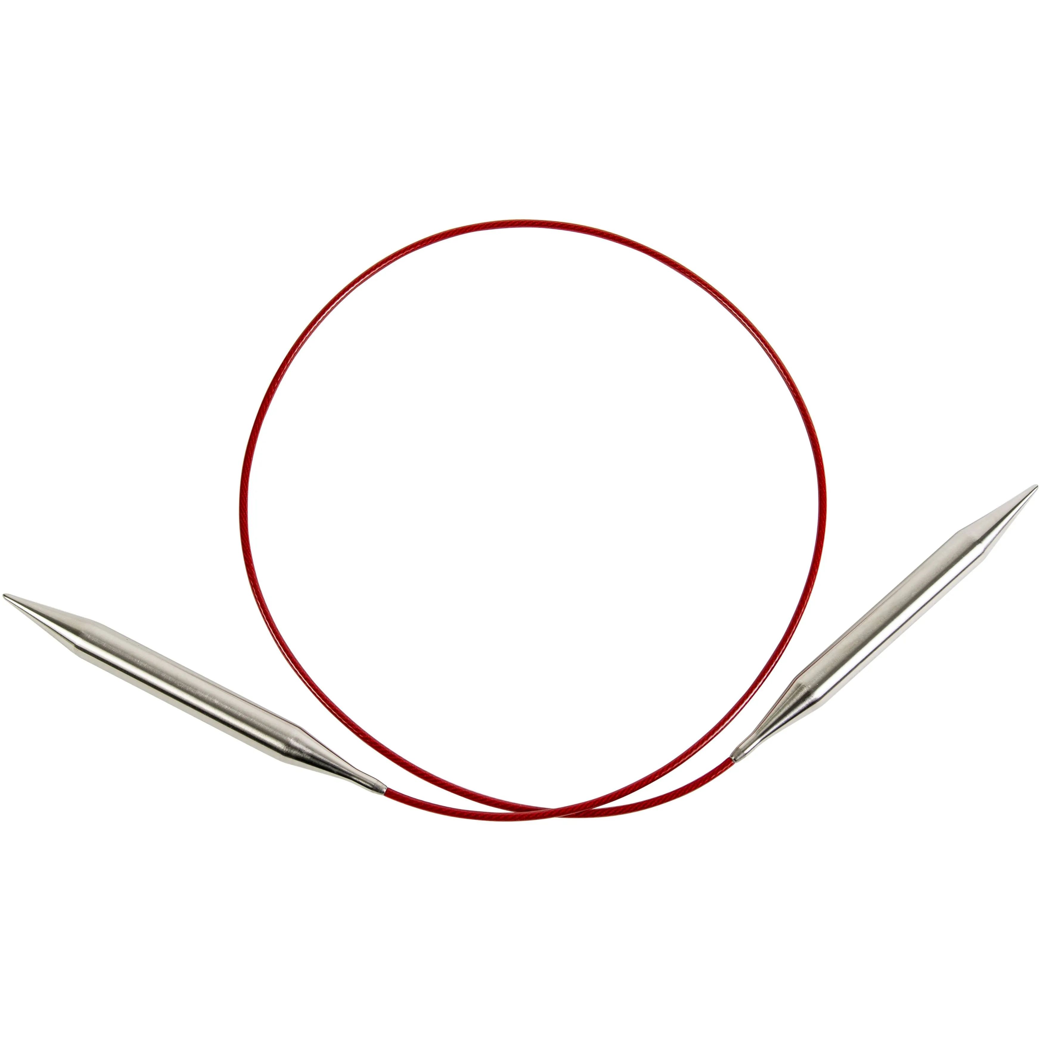 ChiaoGoo Red Lace 40" (100cm) Fixed Circular Stainless Steel Needle