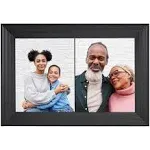 Aura Carver HD Smart Digital Picture Frame 10.1 Inch WiFi Cloud Digital Photo Frame, Free Unlimited Storage, Send Photos from Anywhere – Sea Salt