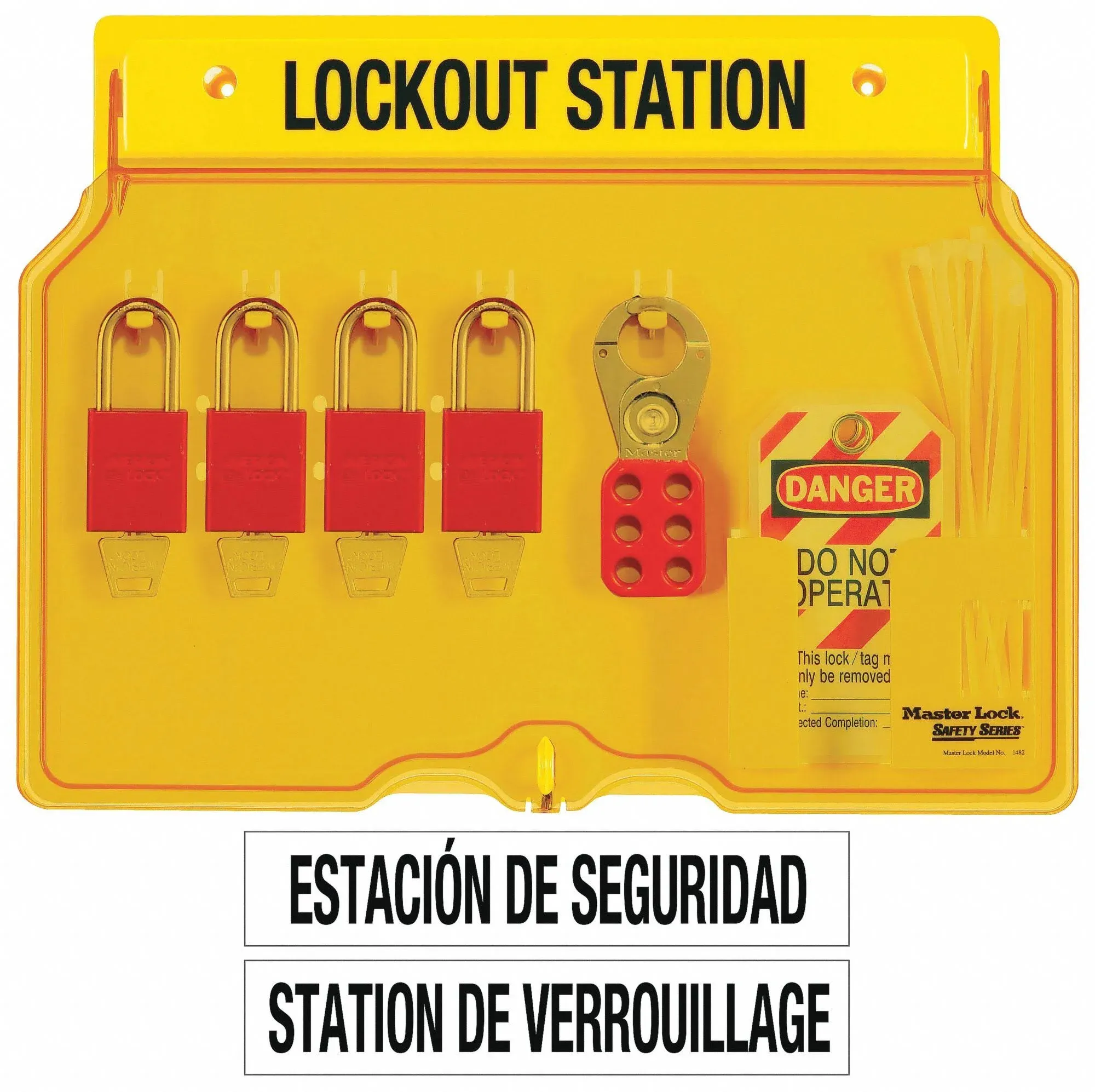 Master Lock 1482BP1106 Padlock Station