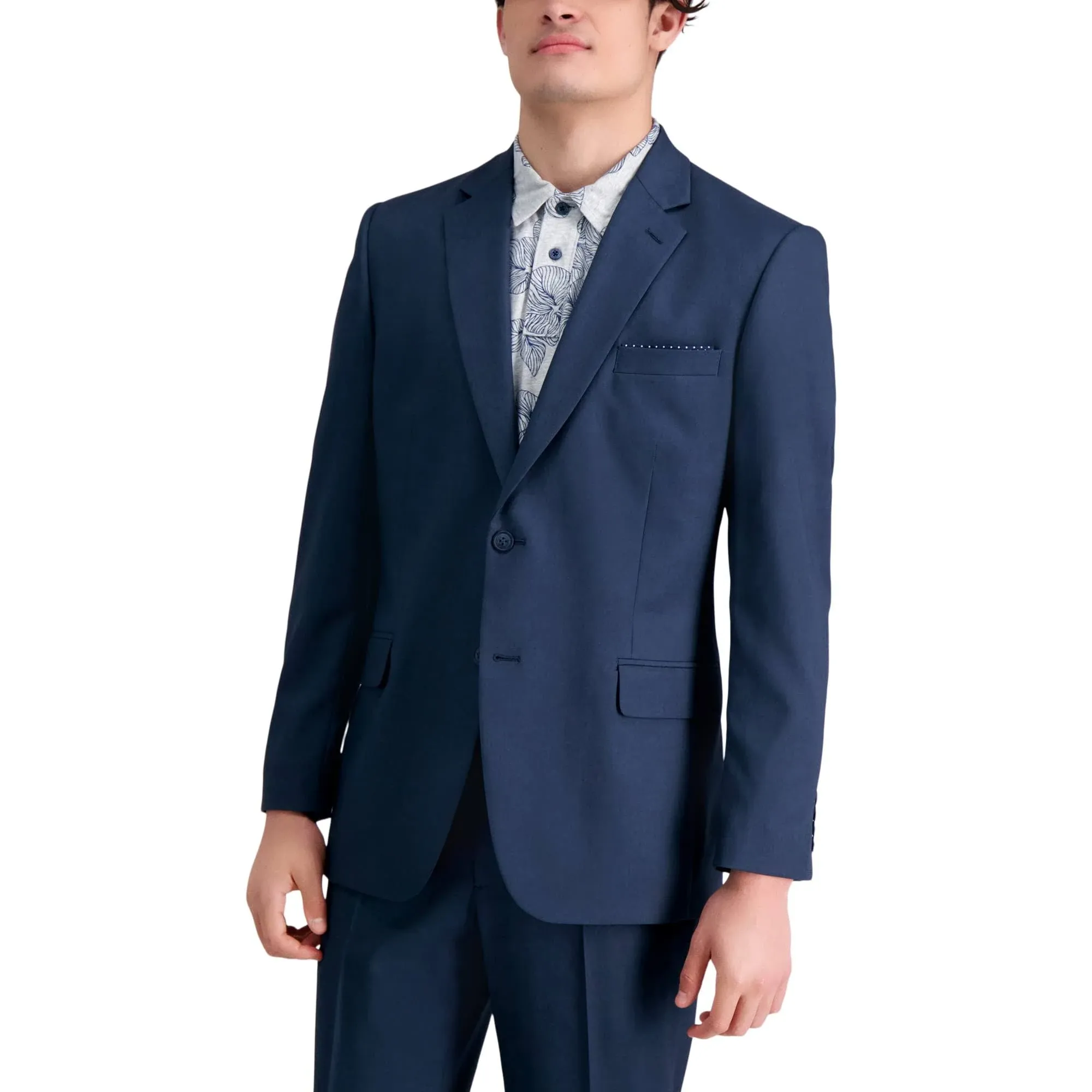 J.M. Haggar Mens Premium Classic-Fit Stretch Suit Jacket