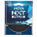 Hoya 62MM NXT Plus Circular Polarizer - Authorized USA Dealer