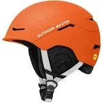 OutdoorMaster ELK MIPS Ski Helmet, Matte Orange / Medium