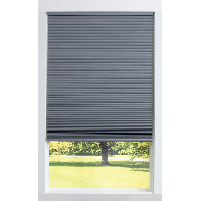 Allen + Roth 71.5 X 48 In White Light Filtering Cordless Cellular Shade.