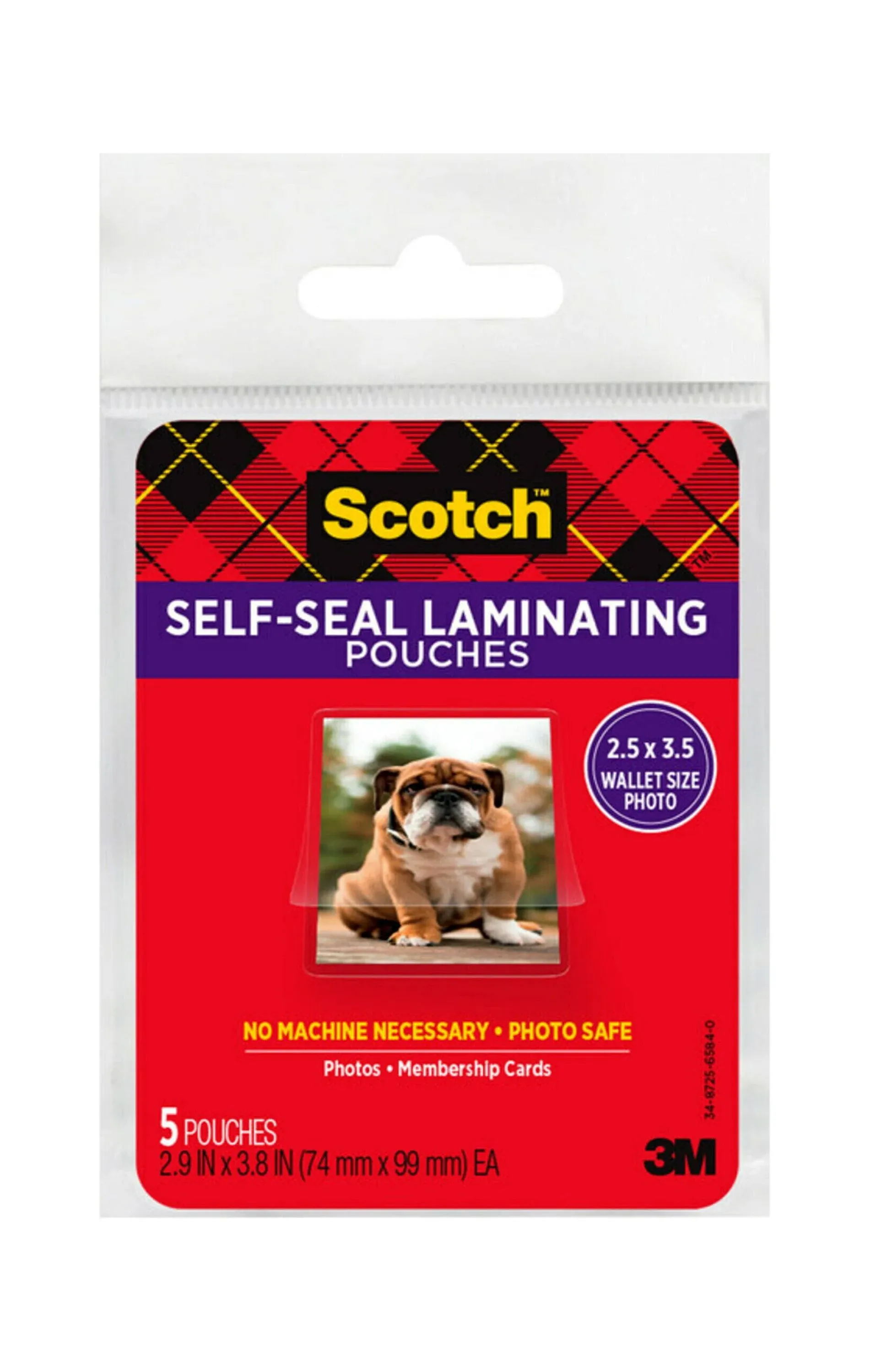 Scotch Self-Sealing Laminating Pouches