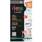 NEW! the Happy Planner “MAIL CALL” Value Pack Sticker Book - 893 Pieces 