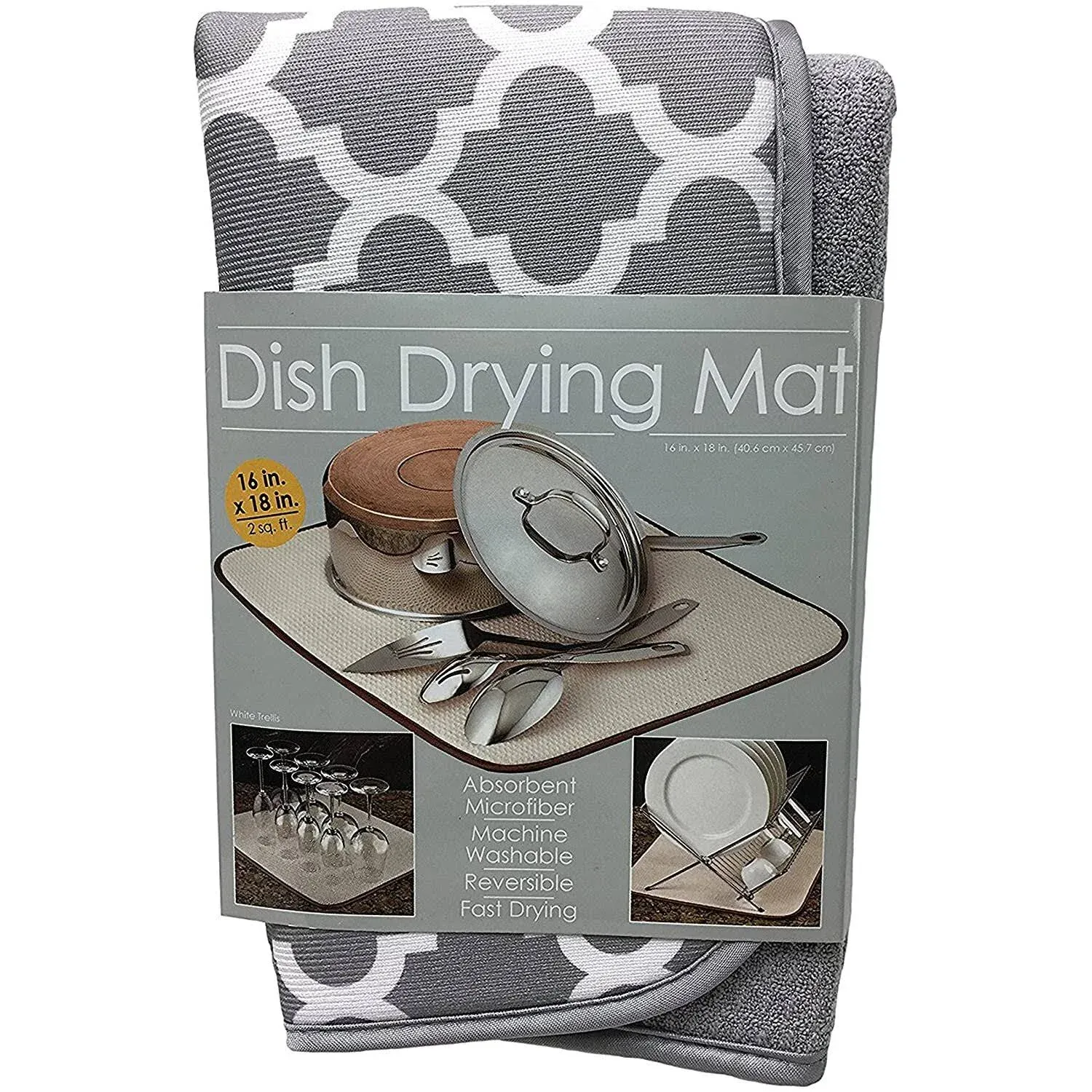 S&T Microfiber Dish Drying Mat