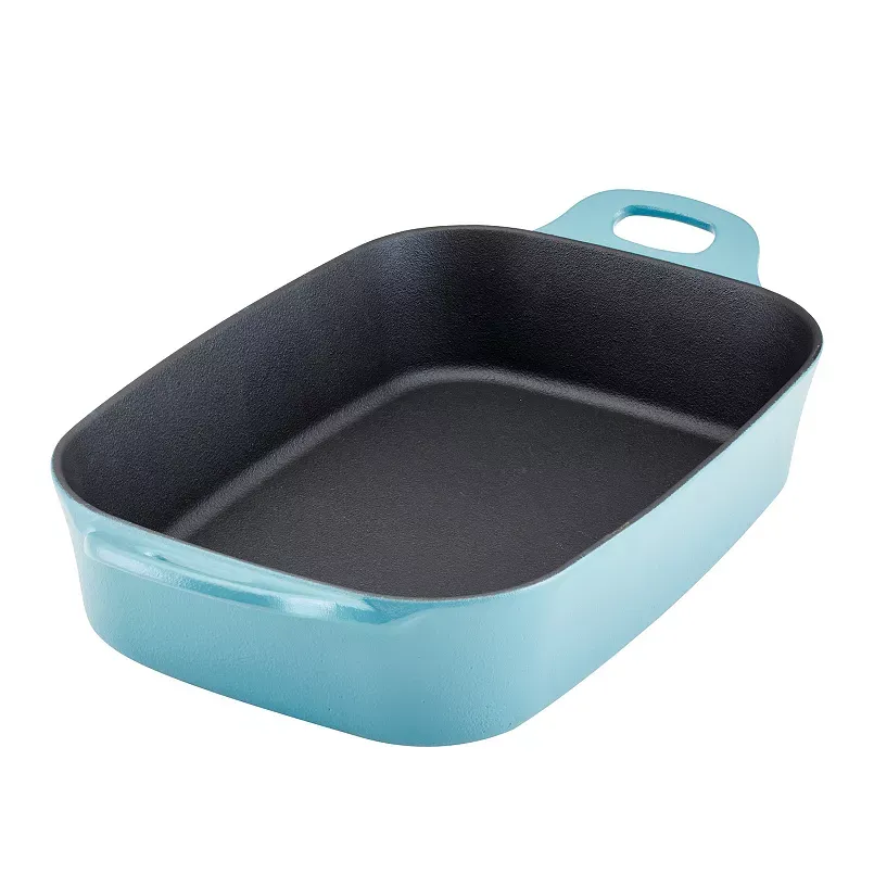 Rachael Ray NITRO 9" x 13" Cast-Iron Roasting Pan