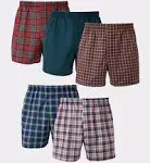 Hanes Boxers Big Tartan para hombre, varios paquetes y colores