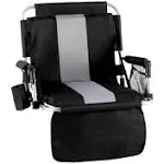 MF Studio Folding Stadium Chair with Back Arm Rest